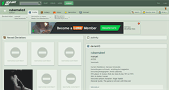 Desktop Screenshot of cubannaked.deviantart.com