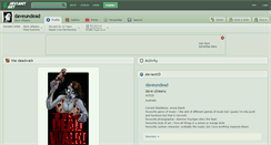 Desktop Screenshot of daveundead.deviantart.com
