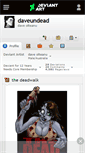 Mobile Screenshot of daveundead.deviantart.com