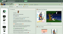 Desktop Screenshot of crest-of-light.deviantart.com
