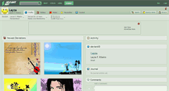 Desktop Screenshot of layza.deviantart.com