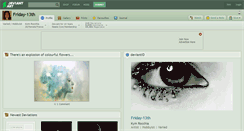 Desktop Screenshot of friday-13th.deviantart.com