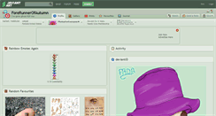Desktop Screenshot of forerunnerofautumn.deviantart.com