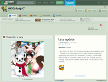 Tablet Screenshot of angel-knight7.deviantart.com