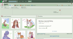 Desktop Screenshot of maki03.deviantart.com