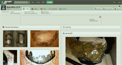 Desktop Screenshot of dulows-2319.deviantart.com