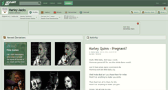 Desktop Screenshot of harley-jacks.deviantart.com