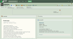 Desktop Screenshot of deteriora.deviantart.com