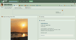 Desktop Screenshot of ladyindistress.deviantart.com