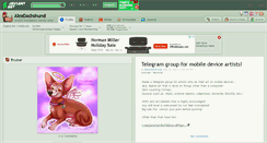 Desktop Screenshot of alexdachshund.deviantart.com