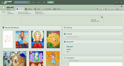 Desktop Screenshot of lein-art.deviantart.com