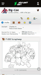 Mobile Screenshot of big--cee.deviantart.com