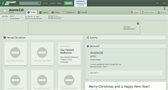Desktop Screenshot of doomie220.deviantart.com