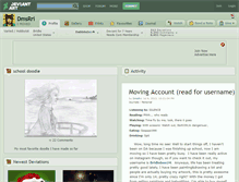 Tablet Screenshot of dmsrri.deviantart.com