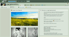 Desktop Screenshot of lingeringimpressions.deviantart.com