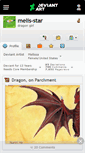 Mobile Screenshot of melis-star.deviantart.com