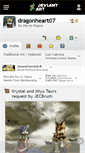 Mobile Screenshot of dragonheart07.deviantart.com