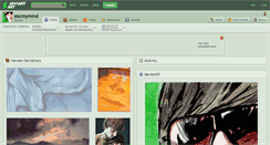 Desktop Screenshot of escmymind.deviantart.com