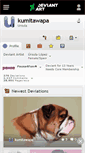 Mobile Screenshot of kumitawapa.deviantart.com