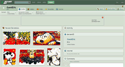 Desktop Screenshot of guesteric.deviantart.com