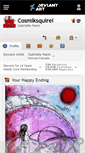 Mobile Screenshot of cosmiksquirel.deviantart.com
