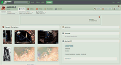 Desktop Screenshot of jasshole.deviantart.com