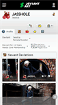 Mobile Screenshot of jasshole.deviantart.com