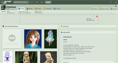Desktop Screenshot of klinkekula.deviantart.com