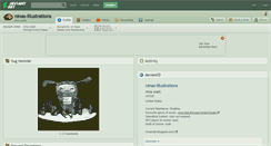 Desktop Screenshot of ninas-illustrations.deviantart.com