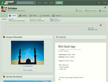 Tablet Screenshot of drpotter.deviantart.com