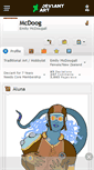 Mobile Screenshot of mcdoog.deviantart.com