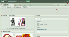 Desktop Screenshot of miahnna.deviantart.com