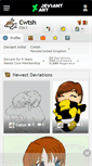 Mobile Screenshot of cwtsh.deviantart.com