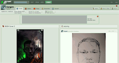 Desktop Screenshot of dangem.deviantart.com