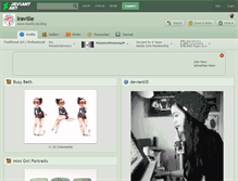 Tablet Screenshot of iraville.deviantart.com