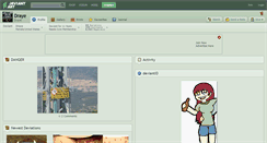 Desktop Screenshot of draye.deviantart.com