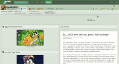 Desktop Screenshot of equidnarojo.deviantart.com