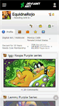 Mobile Screenshot of equidnarojo.deviantart.com