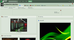 Desktop Screenshot of alternative-creation.deviantart.com