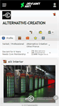 Mobile Screenshot of alternative-creation.deviantart.com