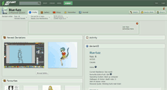 Desktop Screenshot of blue-fuzz.deviantart.com