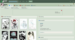 Desktop Screenshot of gome.deviantart.com