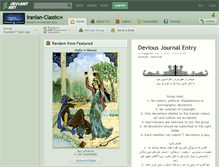 Tablet Screenshot of iranian-classic.deviantart.com