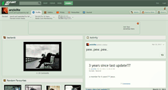 Desktop Screenshot of anziolite.deviantart.com