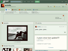 Tablet Screenshot of anziolite.deviantart.com