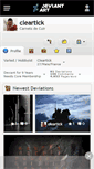 Mobile Screenshot of cleartick.deviantart.com