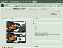 Tablet Screenshot of nnr3.deviantart.com