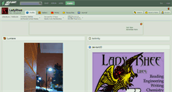 Desktop Screenshot of ladyrhee.deviantart.com