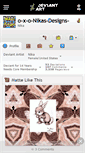 Mobile Screenshot of o-x-o-nikas-designs-.deviantart.com