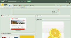 Desktop Screenshot of mohic.deviantart.com